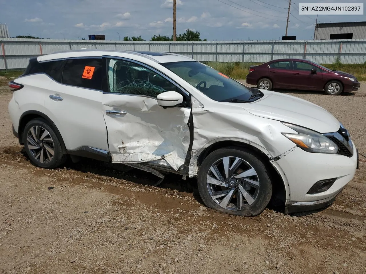 5N1AZ2MG4JN102897 2018 Nissan Murano S