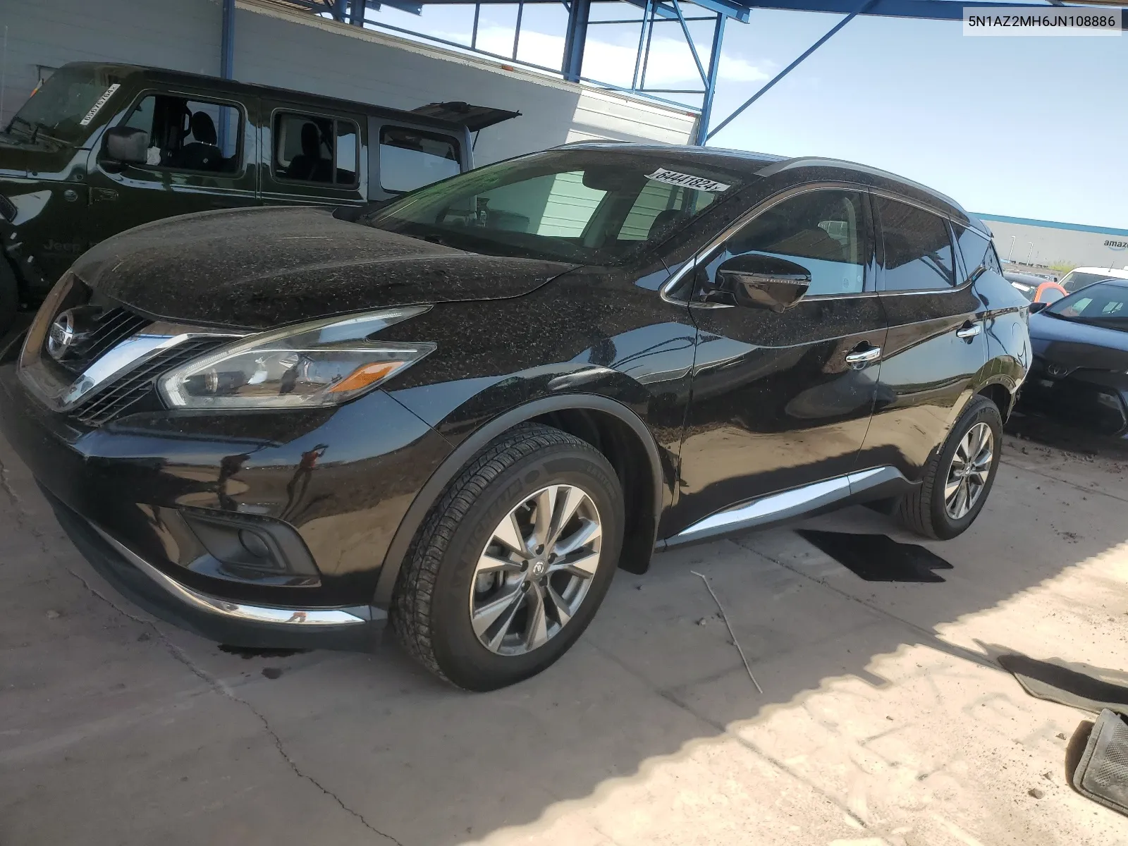 2018 Nissan Murano S VIN: 5N1AZ2MH6JN108886 Lot: 64441824