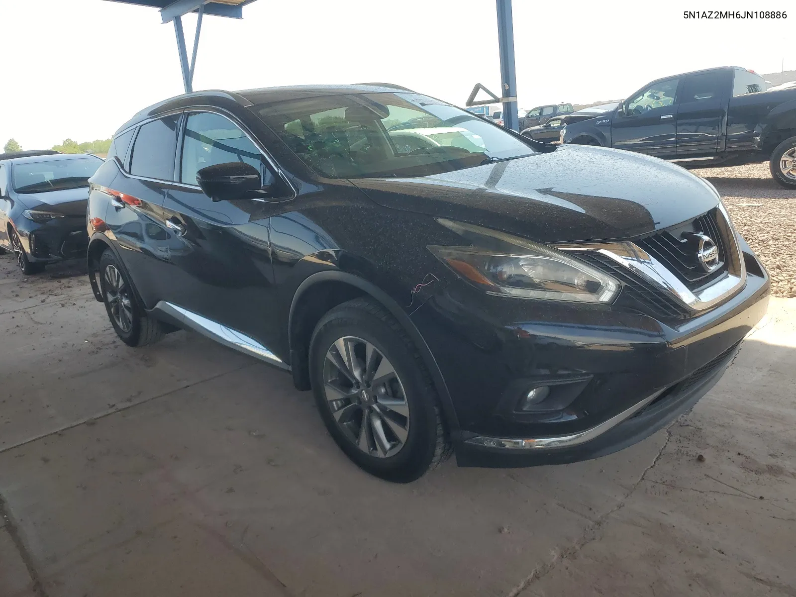 2018 Nissan Murano S VIN: 5N1AZ2MH6JN108886 Lot: 64441824