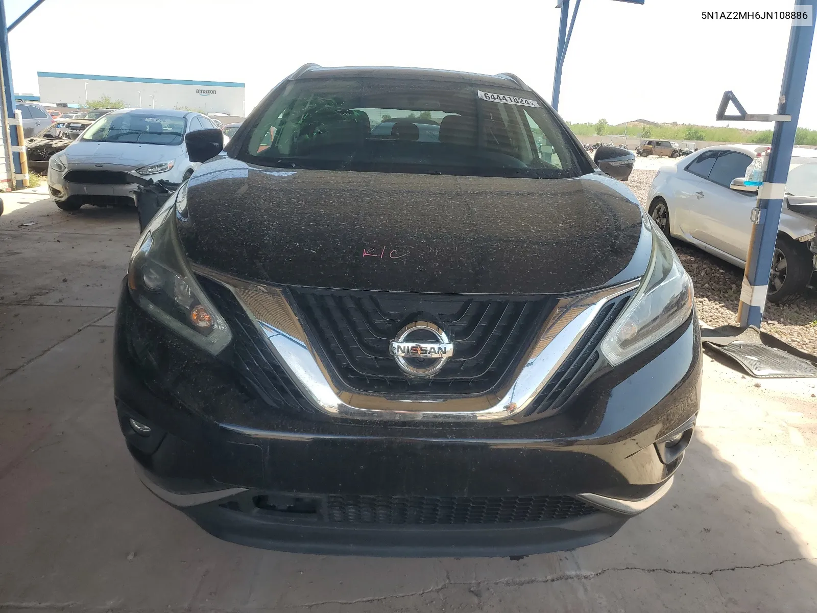 5N1AZ2MH6JN108886 2018 Nissan Murano S