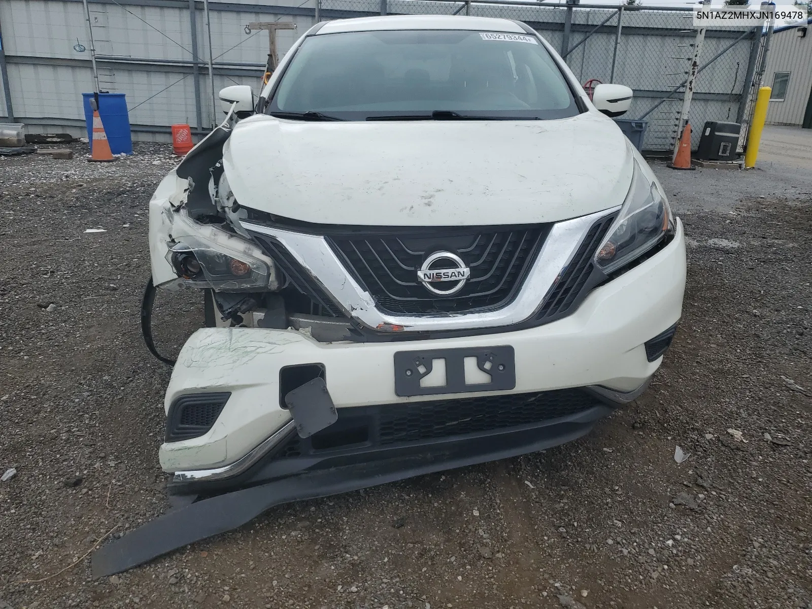 2018 Nissan Murano S VIN: 5N1AZ2MHXJN169478 Lot: 65279344