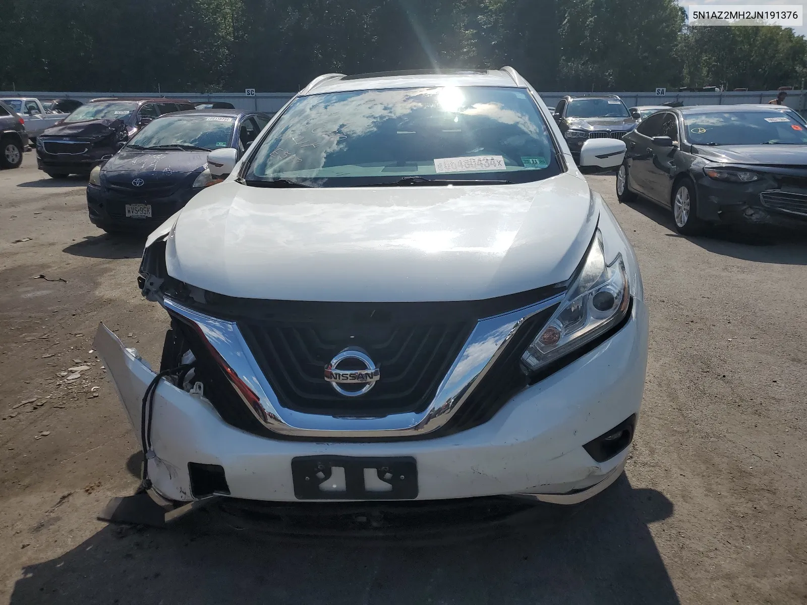 5N1AZ2MH2JN191376 2018 Nissan Murano S