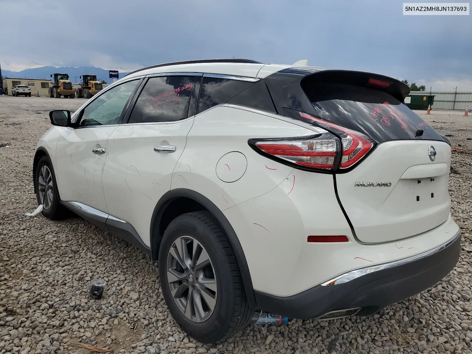 5N1AZ2MH8JN137693 2018 Nissan Murano S