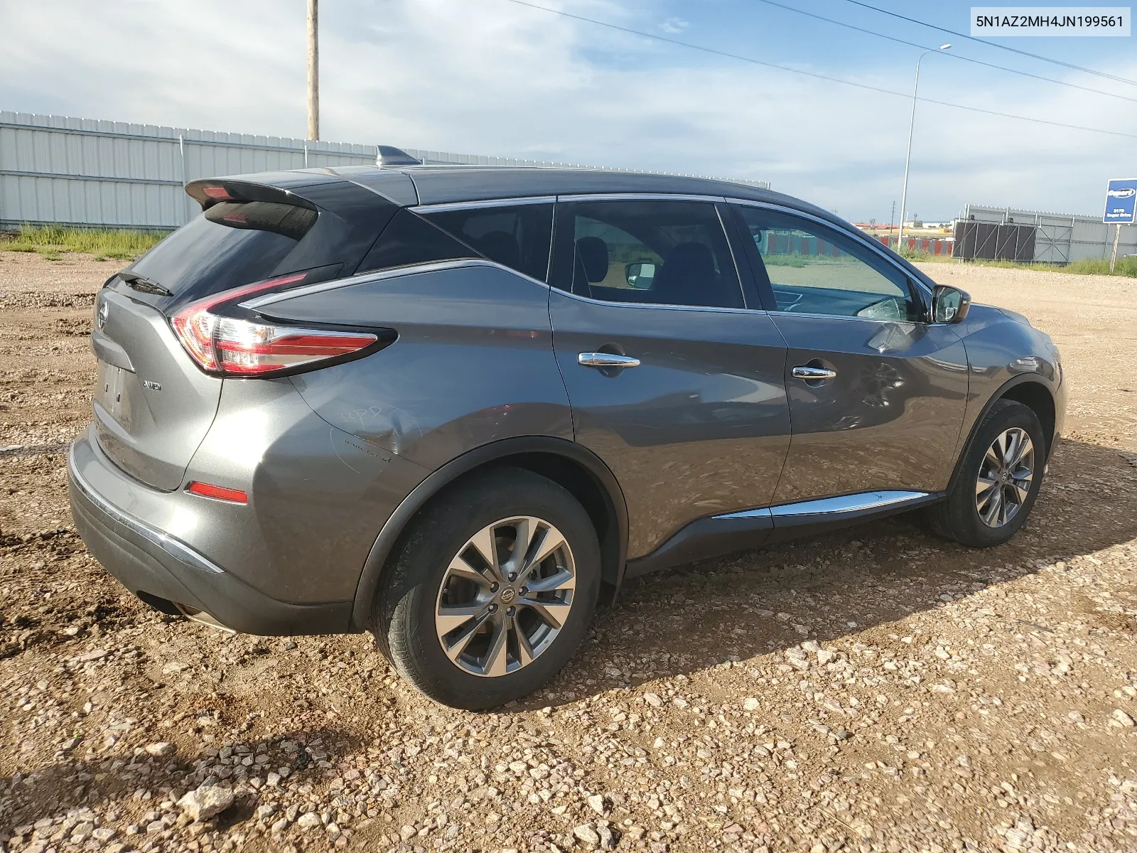 2018 Nissan Murano S VIN: 5N1AZ2MH4JN199561 Lot: 67092444