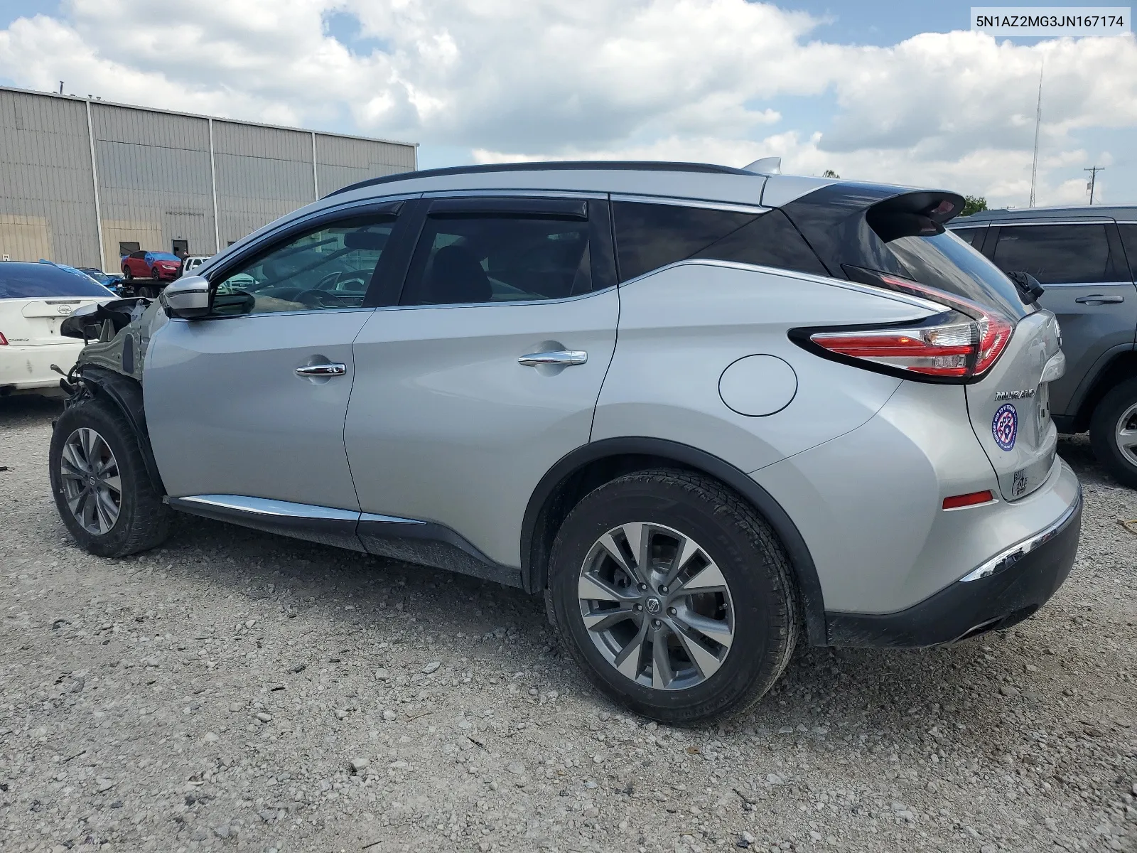 2018 Nissan Murano S VIN: 5N1AZ2MG3JN167174 Lot: 67456624