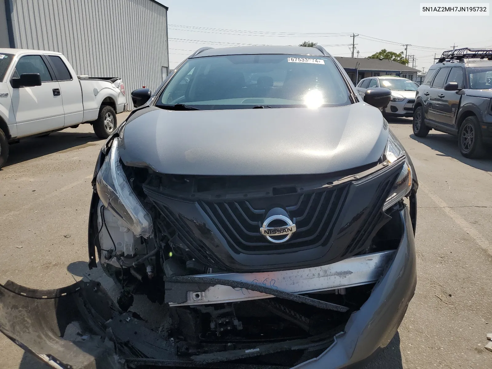 2018 Nissan Murano S VIN: 5N1AZ2MH7JN195732 Lot: 67533074