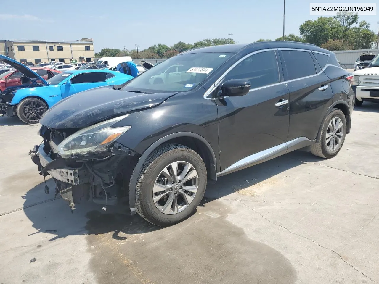 2018 Nissan Murano S VIN: 5N1AZ2MG2JN196049 Lot: 67979644