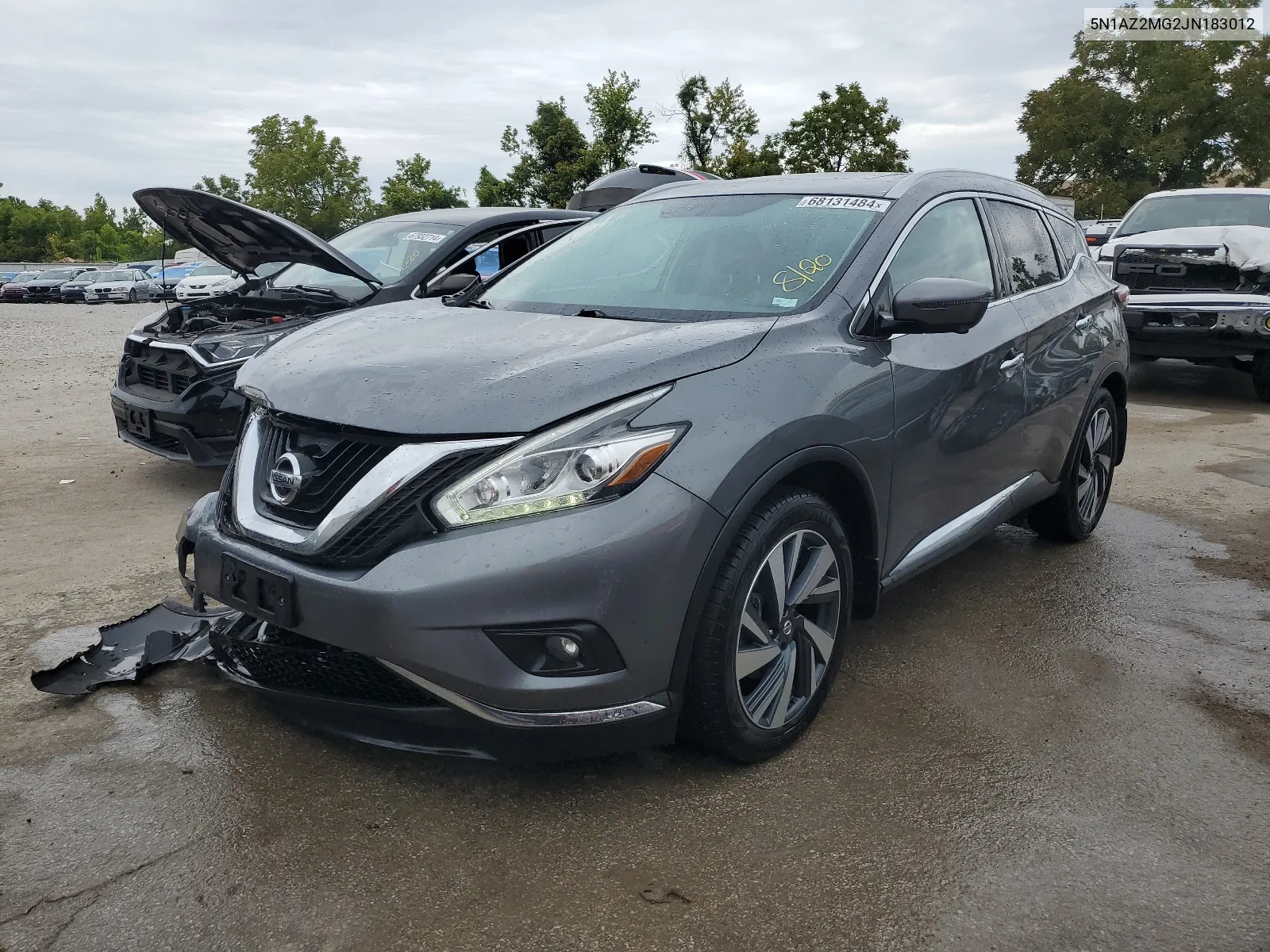 5N1AZ2MG2JN183012 2018 Nissan Murano S