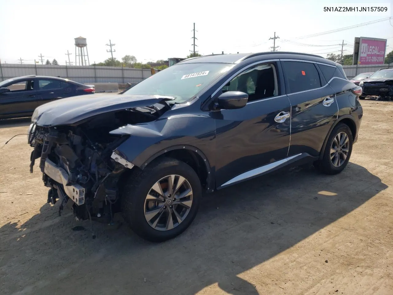 5N1AZ2MH1JN157509 2018 Nissan Murano S