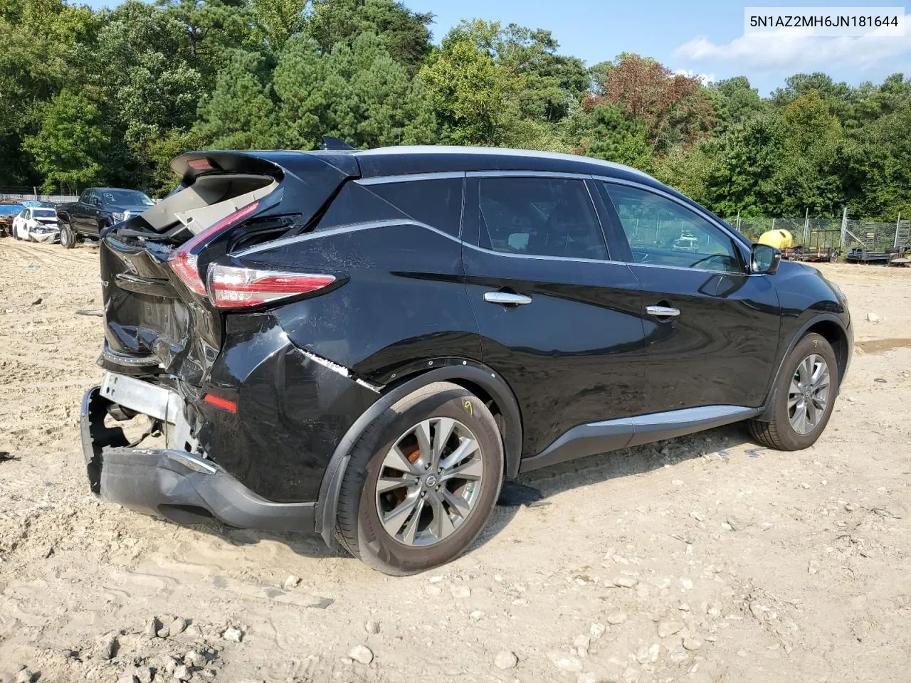 2018 Nissan Murano S VIN: 5N1AZ2MH6JN181644 Lot: 68380164