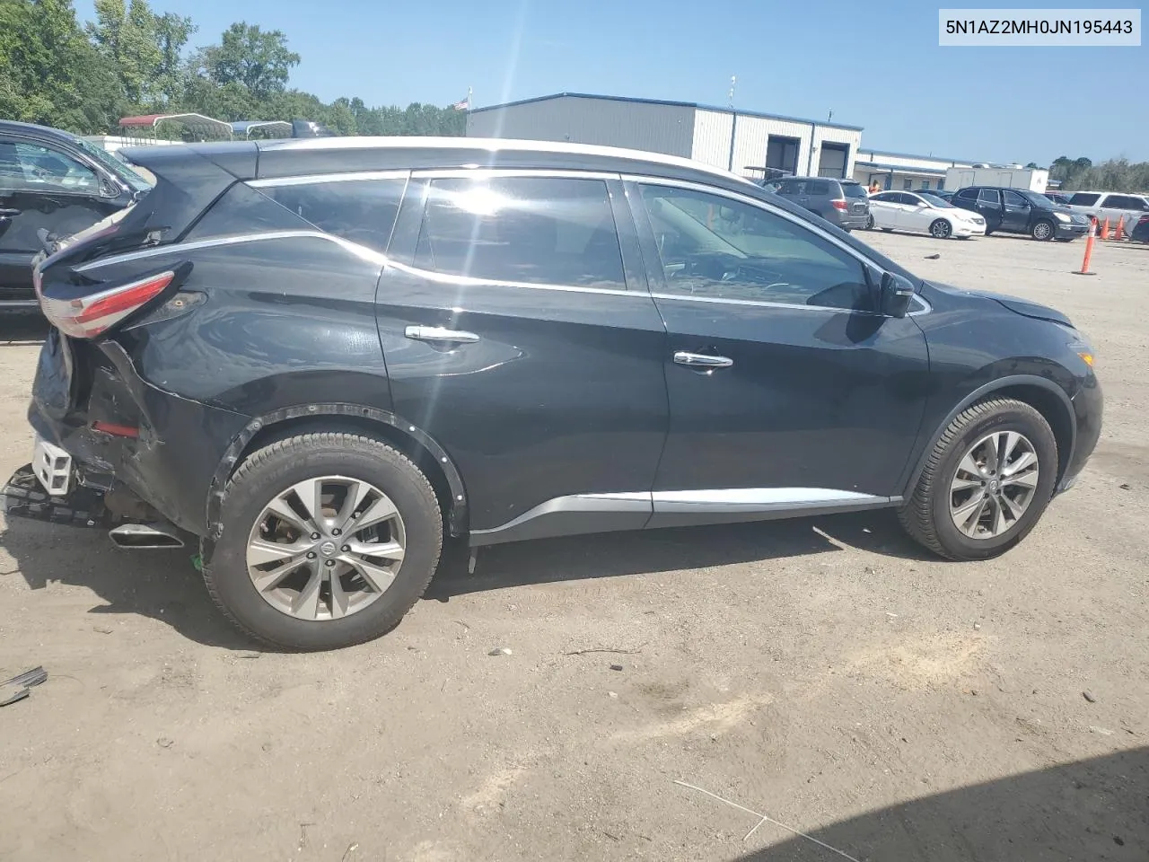 2018 Nissan Murano S VIN: 5N1AZ2MH0JN195443 Lot: 68467334