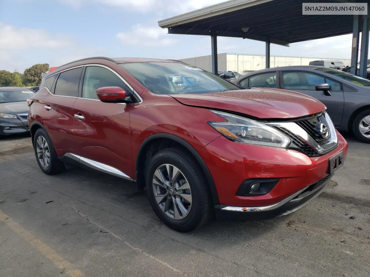 2018 Nissan Murano S VIN: 5N1AZ2MG9JN147060 Lot: 68944764