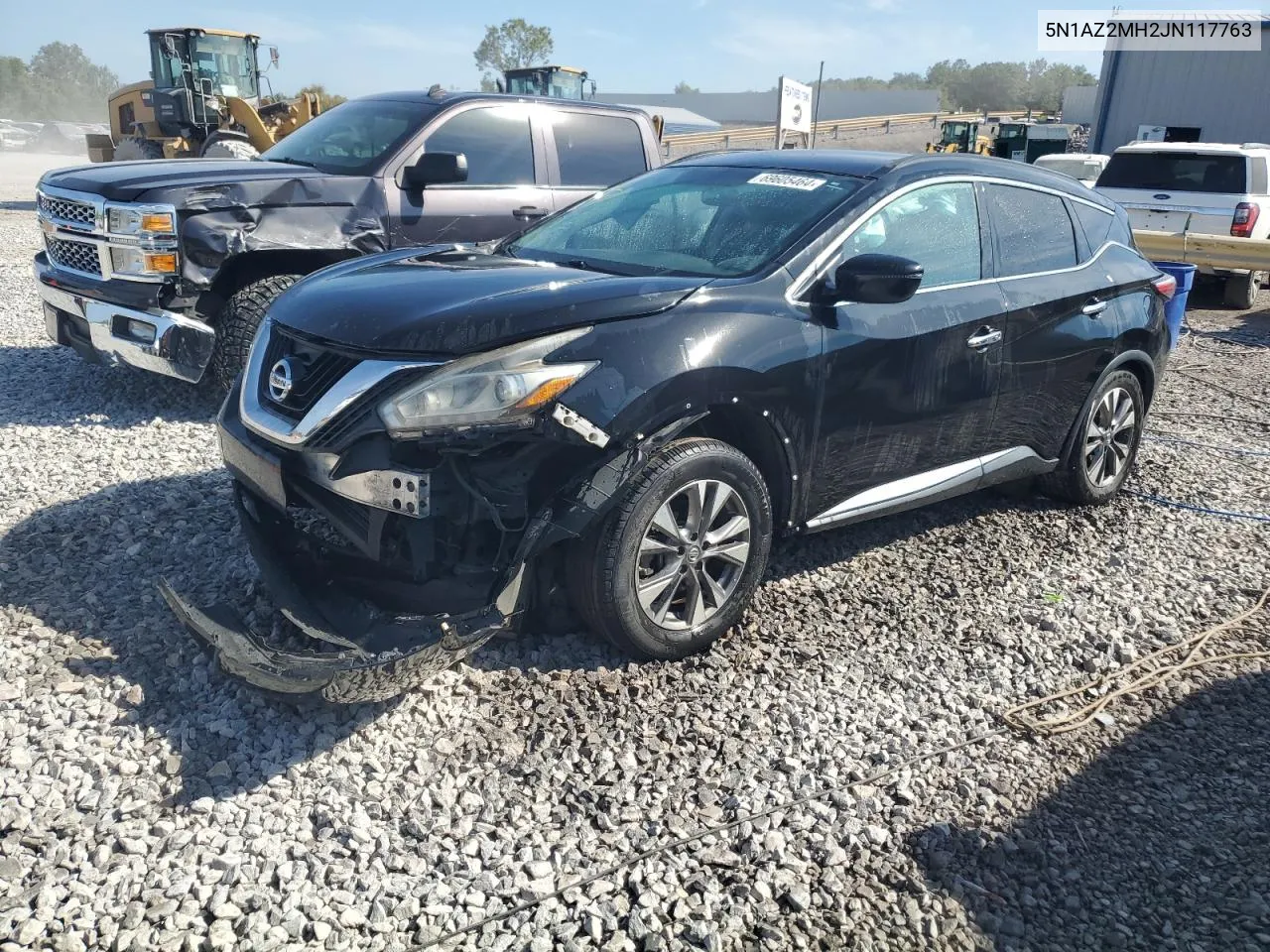 2018 Nissan Murano S VIN: 5N1AZ2MH2JN117763 Lot: 69605464