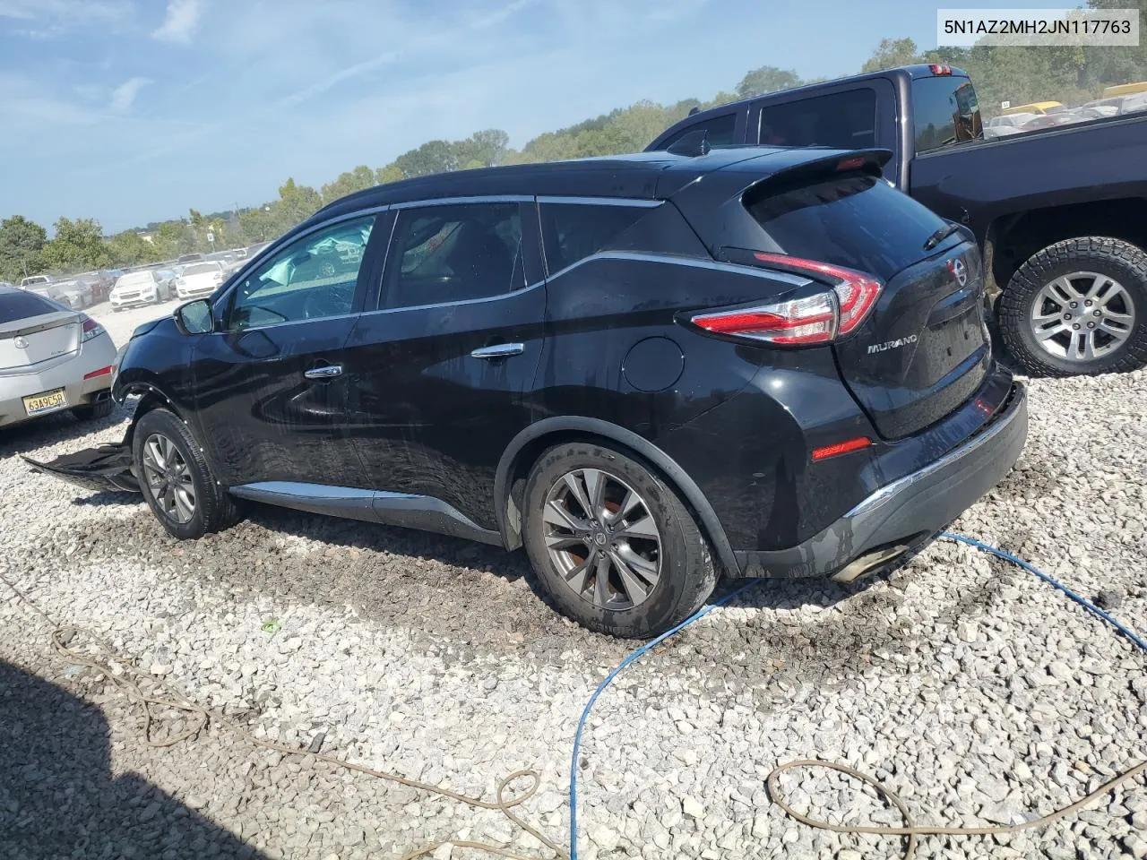 5N1AZ2MH2JN117763 2018 Nissan Murano S