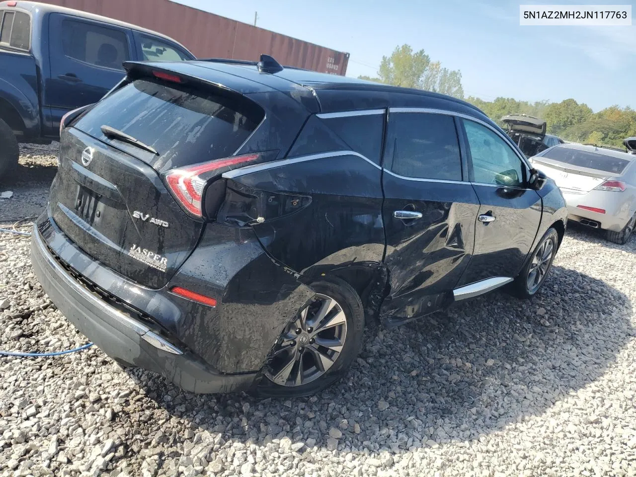 5N1AZ2MH2JN117763 2018 Nissan Murano S