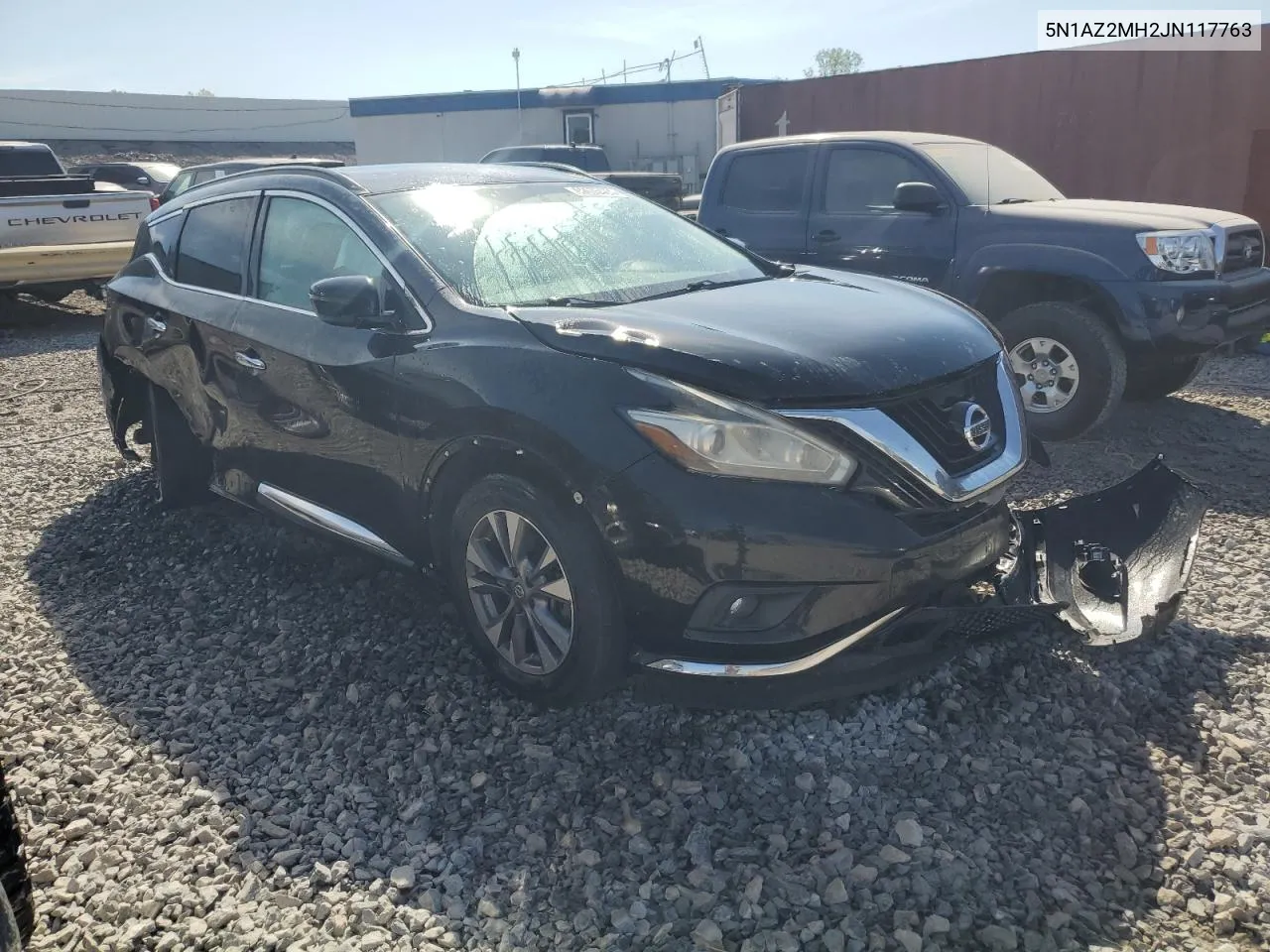 2018 Nissan Murano S VIN: 5N1AZ2MH2JN117763 Lot: 69605464