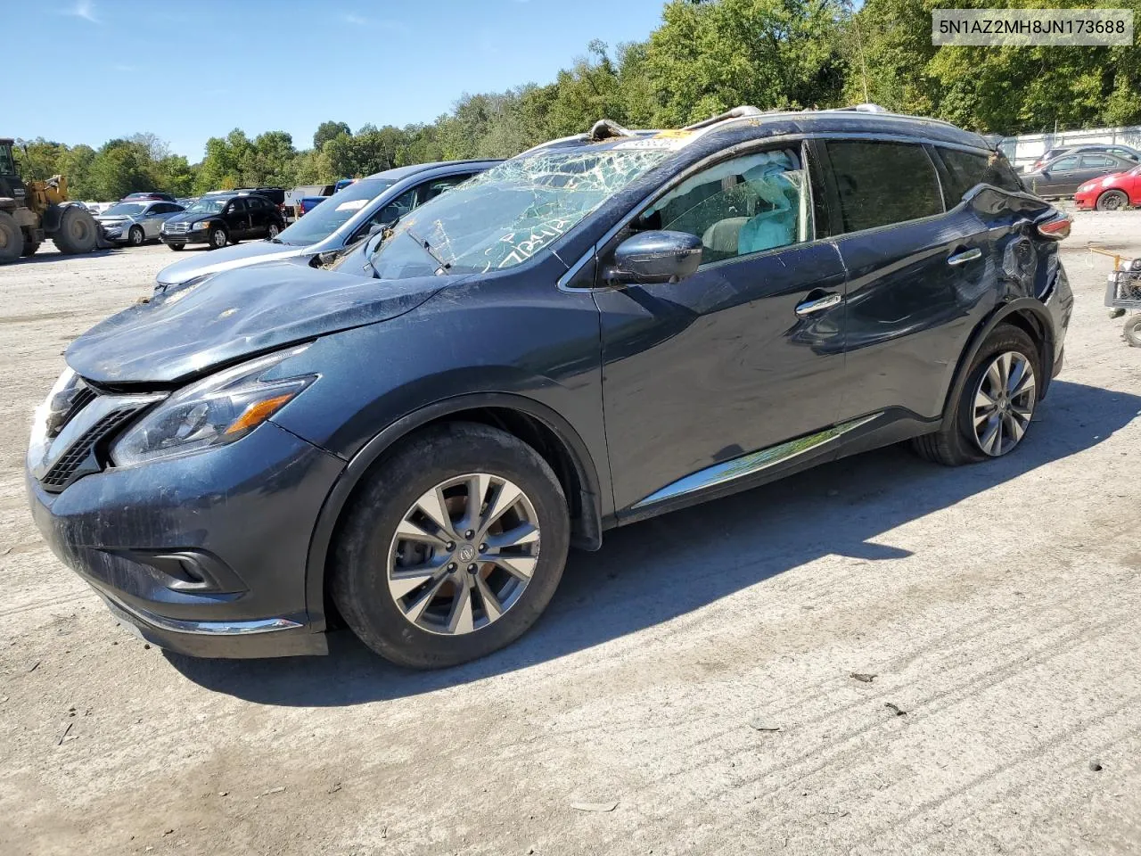 2018 Nissan Murano S VIN: 5N1AZ2MH8JN173688 Lot: 69658204