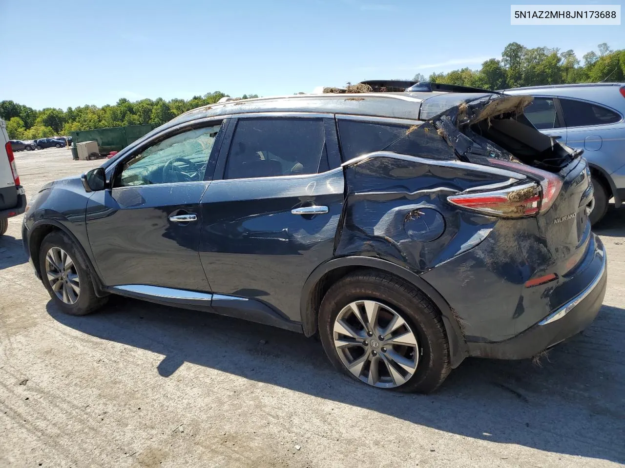 2018 Nissan Murano S VIN: 5N1AZ2MH8JN173688 Lot: 69658204