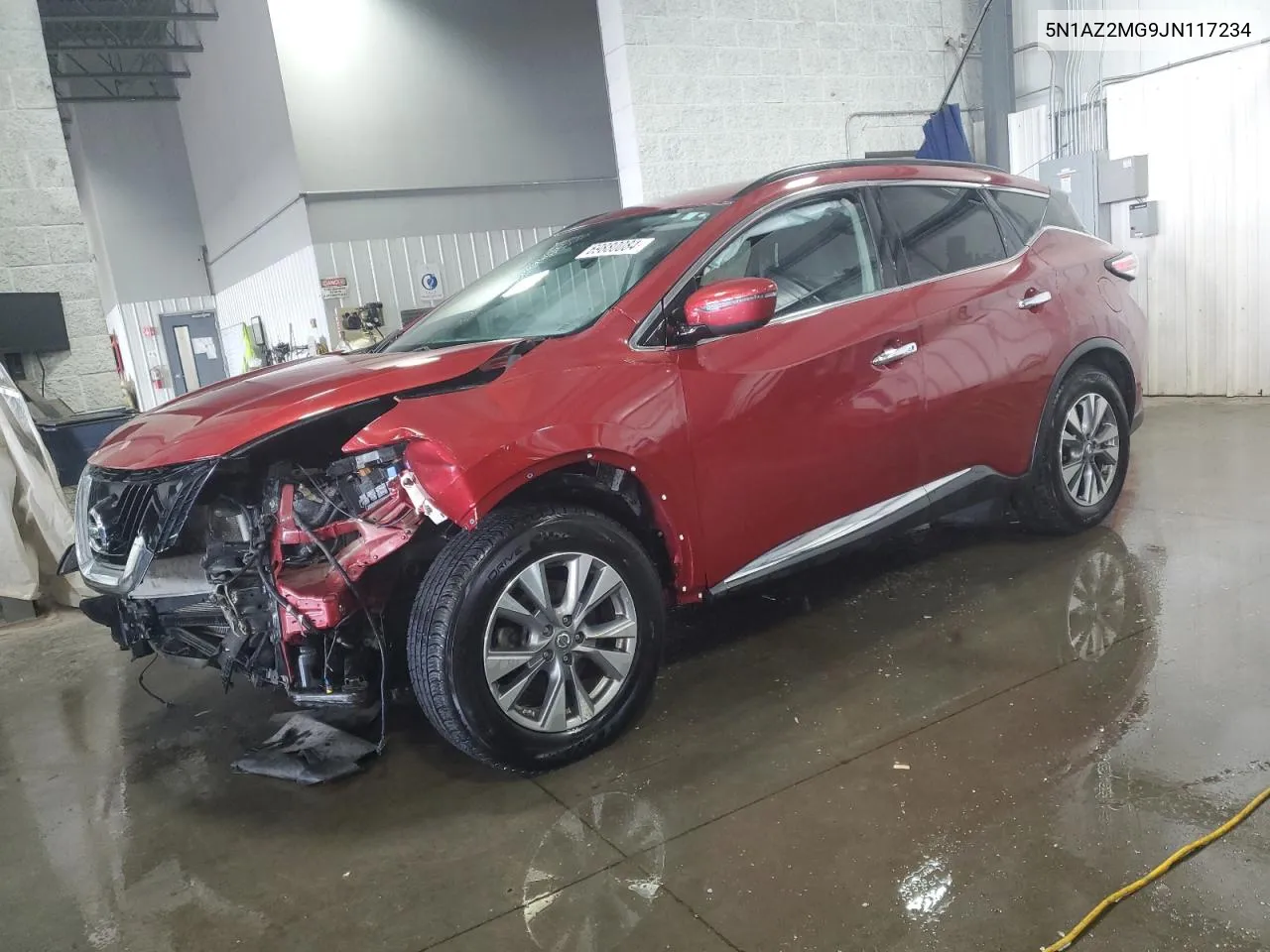 5N1AZ2MG9JN117234 2018 Nissan Murano S