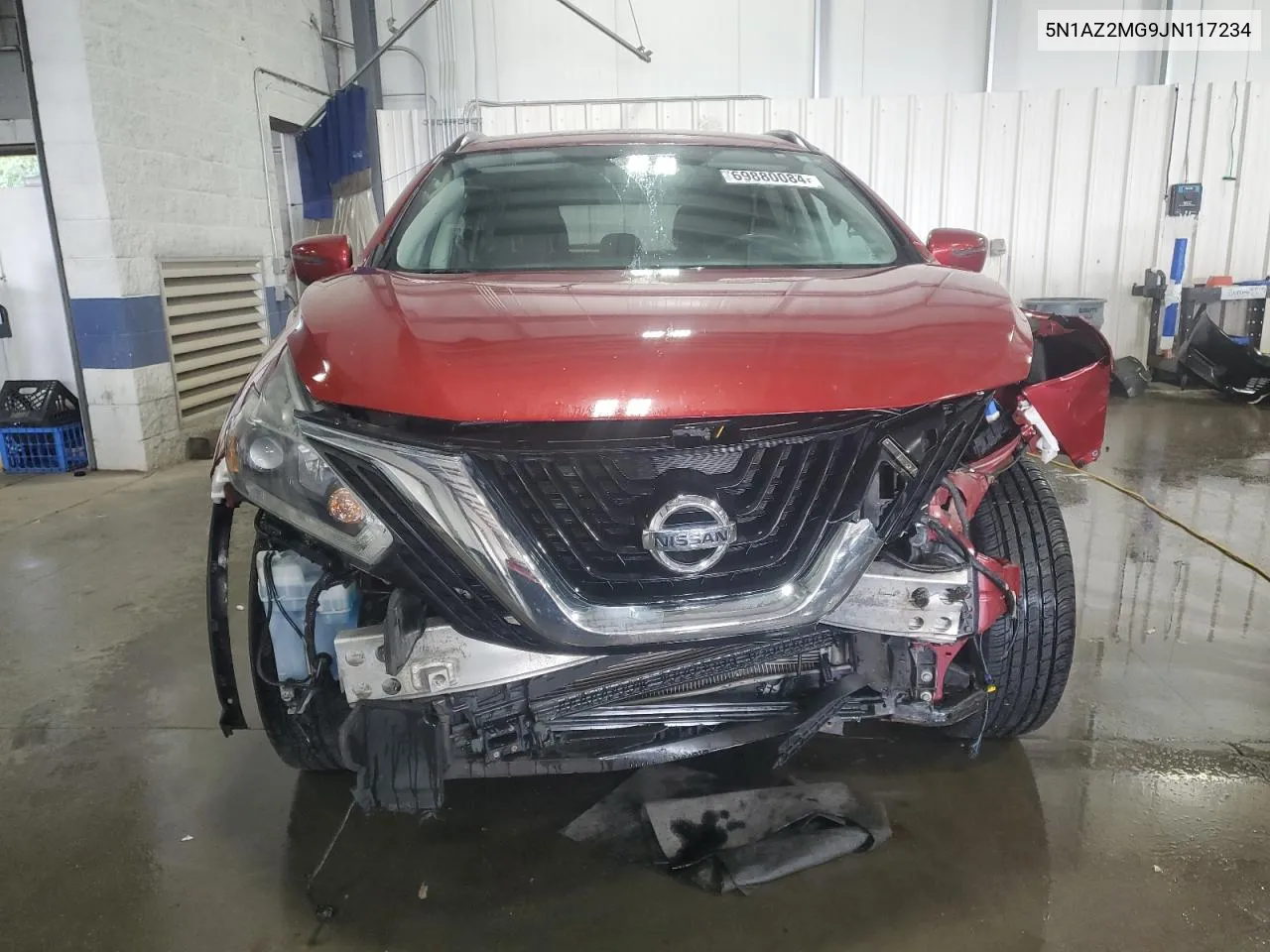 2018 Nissan Murano S VIN: 5N1AZ2MG9JN117234 Lot: 69880084