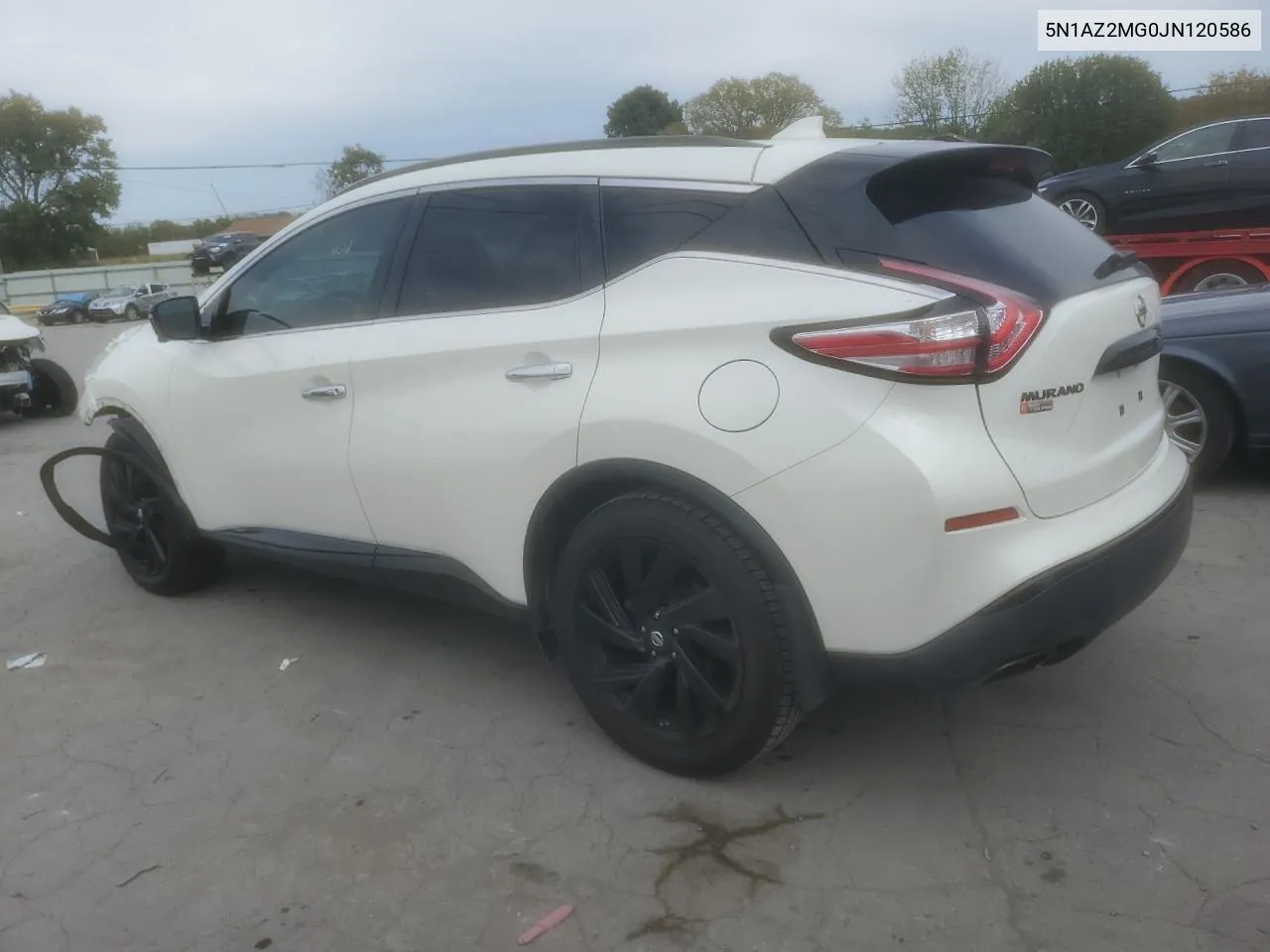 2018 Nissan Murano S VIN: 5N1AZ2MG0JN120586 Lot: 69886084