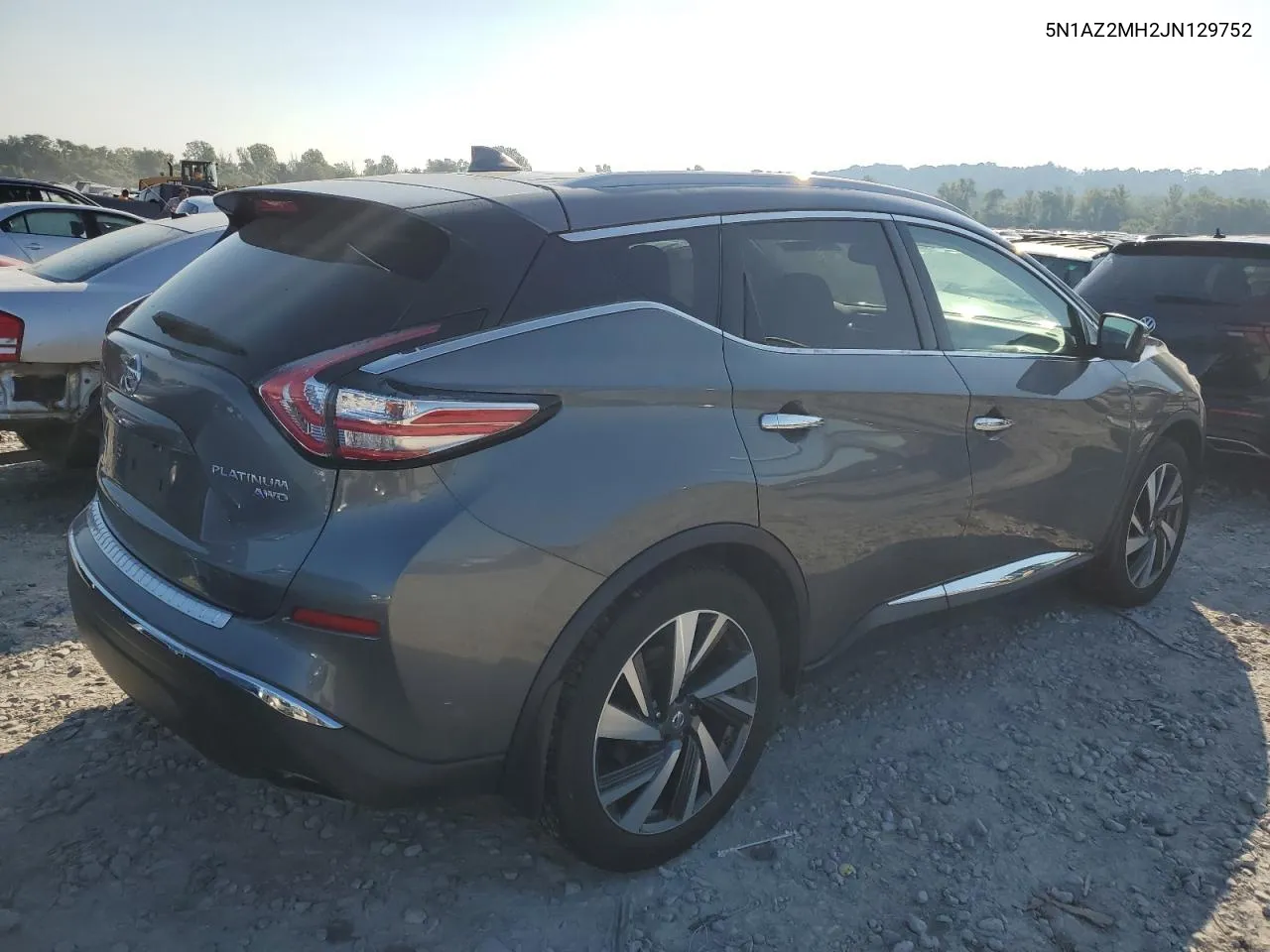 5N1AZ2MH2JN129752 2018 Nissan Murano S