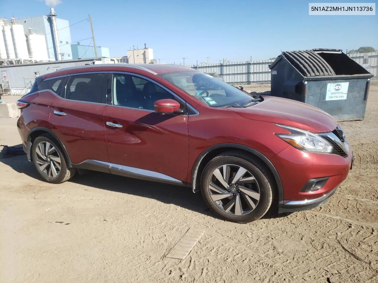 5N1AZ2MH1JN113736 2018 Nissan Murano S