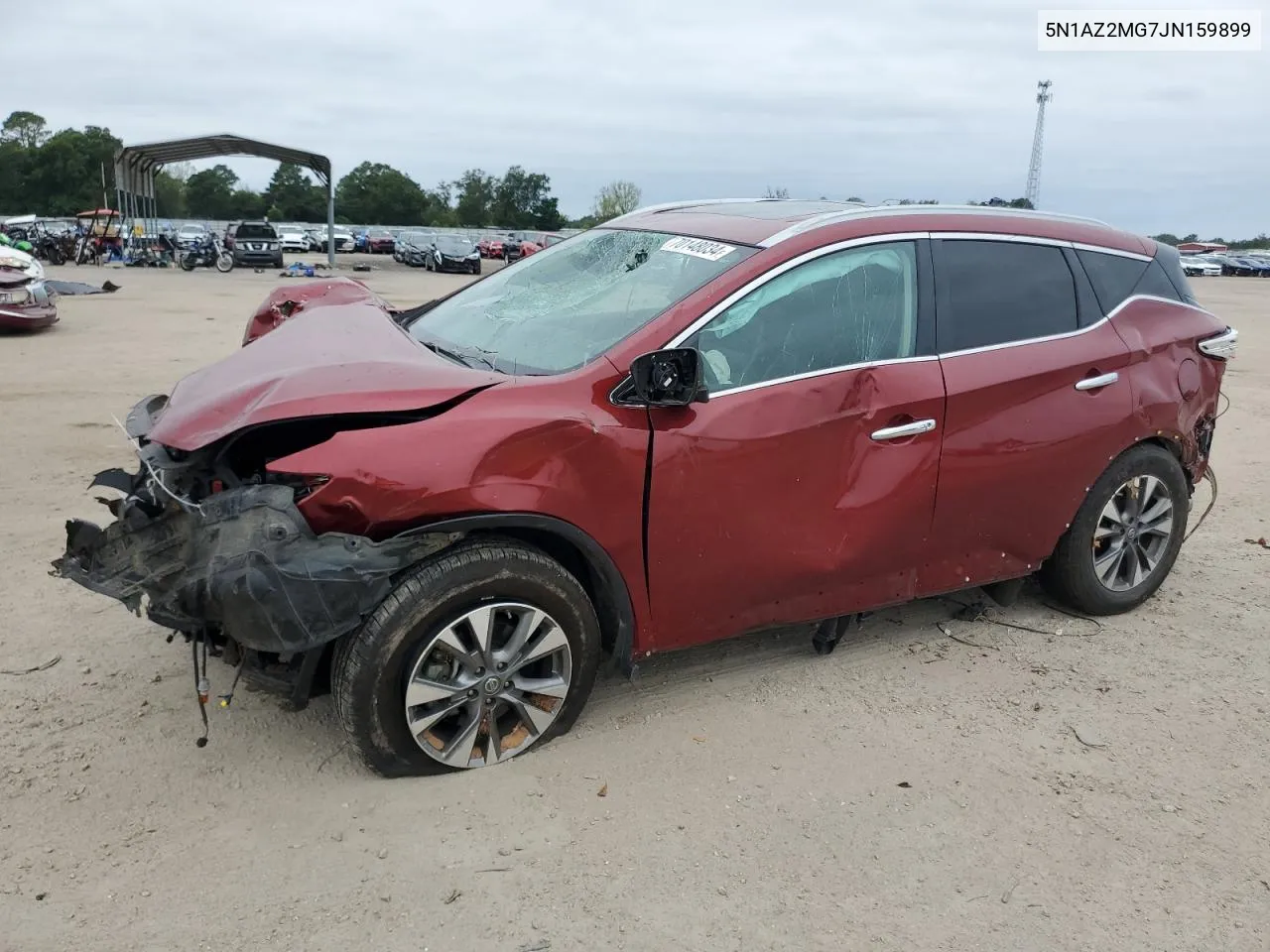 5N1AZ2MG7JN159899 2018 Nissan Murano S