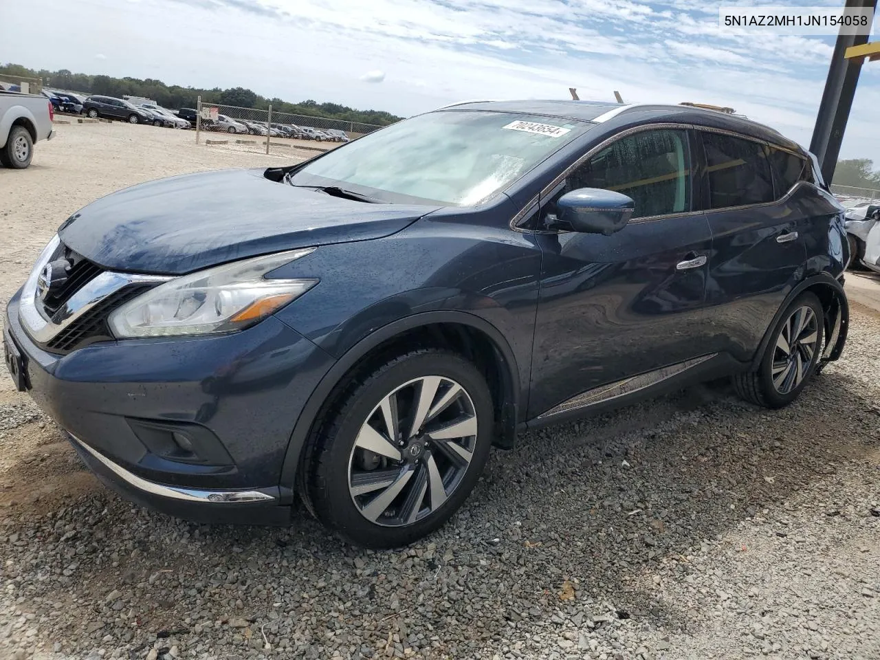 2018 Nissan Murano S VIN: 5N1AZ2MH1JN154058 Lot: 70243654