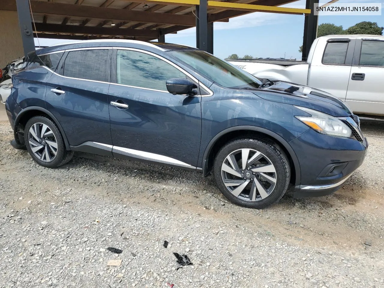 2018 Nissan Murano S VIN: 5N1AZ2MH1JN154058 Lot: 70243654