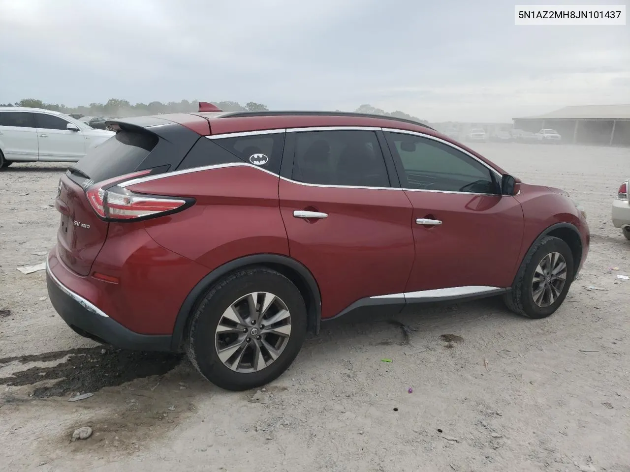 5N1AZ2MH8JN101437 2018 Nissan Murano S