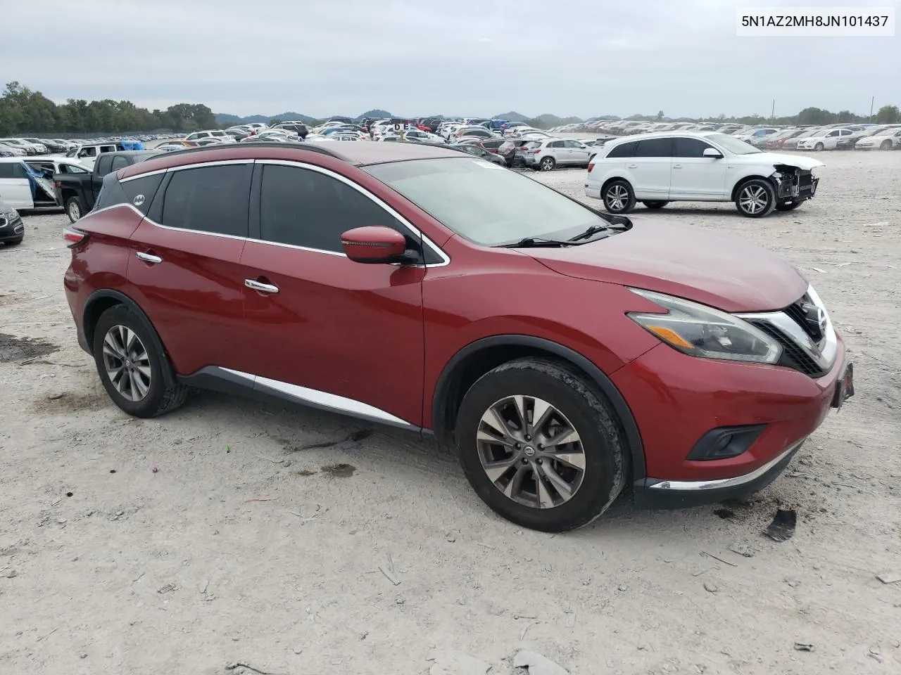 5N1AZ2MH8JN101437 2018 Nissan Murano S