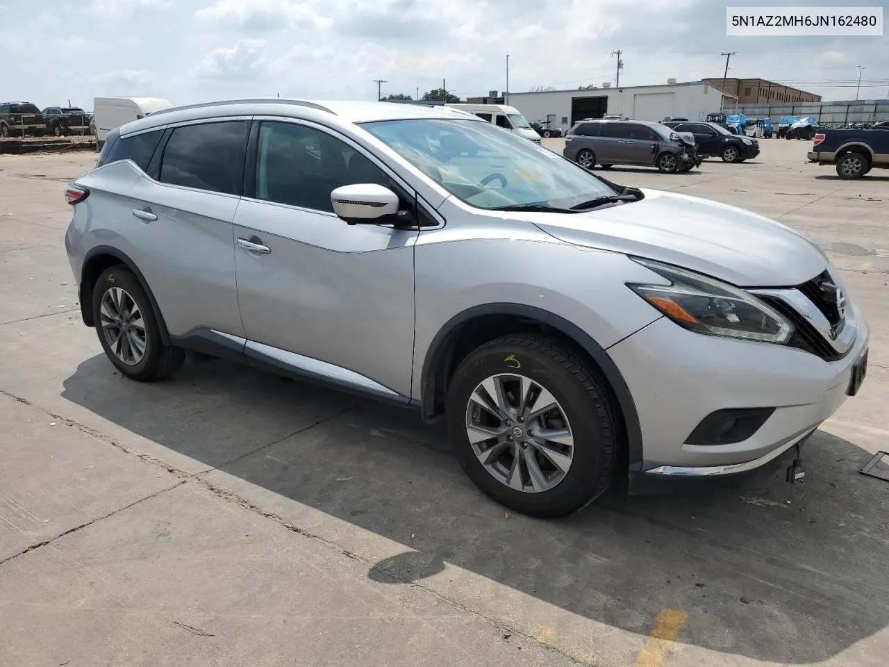 2018 Nissan Murano S VIN: 5N1AZ2MH6JN162480 Lot: 70523894