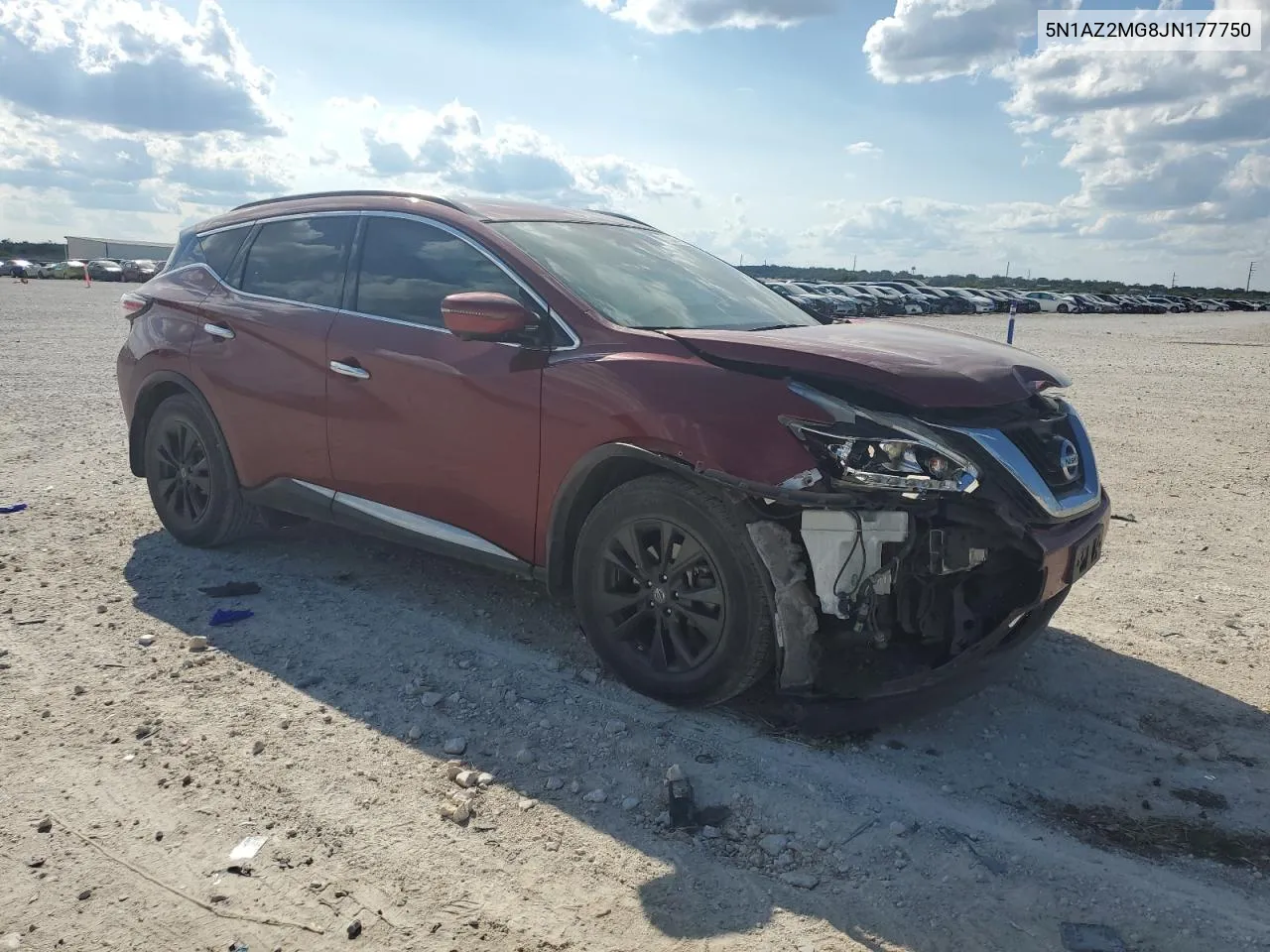 2018 Nissan Murano S VIN: 5N1AZ2MG8JN177750 Lot: 71304484