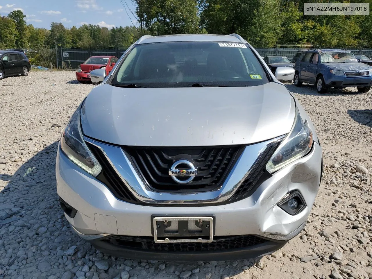 2018 Nissan Murano S VIN: 5N1AZ2MH6JN197018 Lot: 71577714