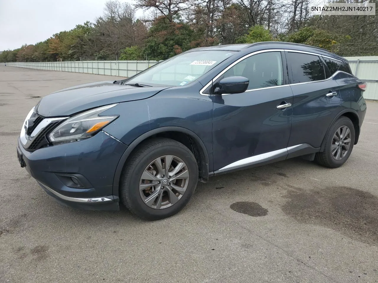 2018 Nissan Murano S VIN: 5N1AZ2MH2JN140217 Lot: 72323884