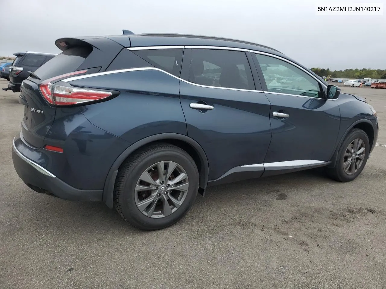 2018 Nissan Murano S VIN: 5N1AZ2MH2JN140217 Lot: 72323884