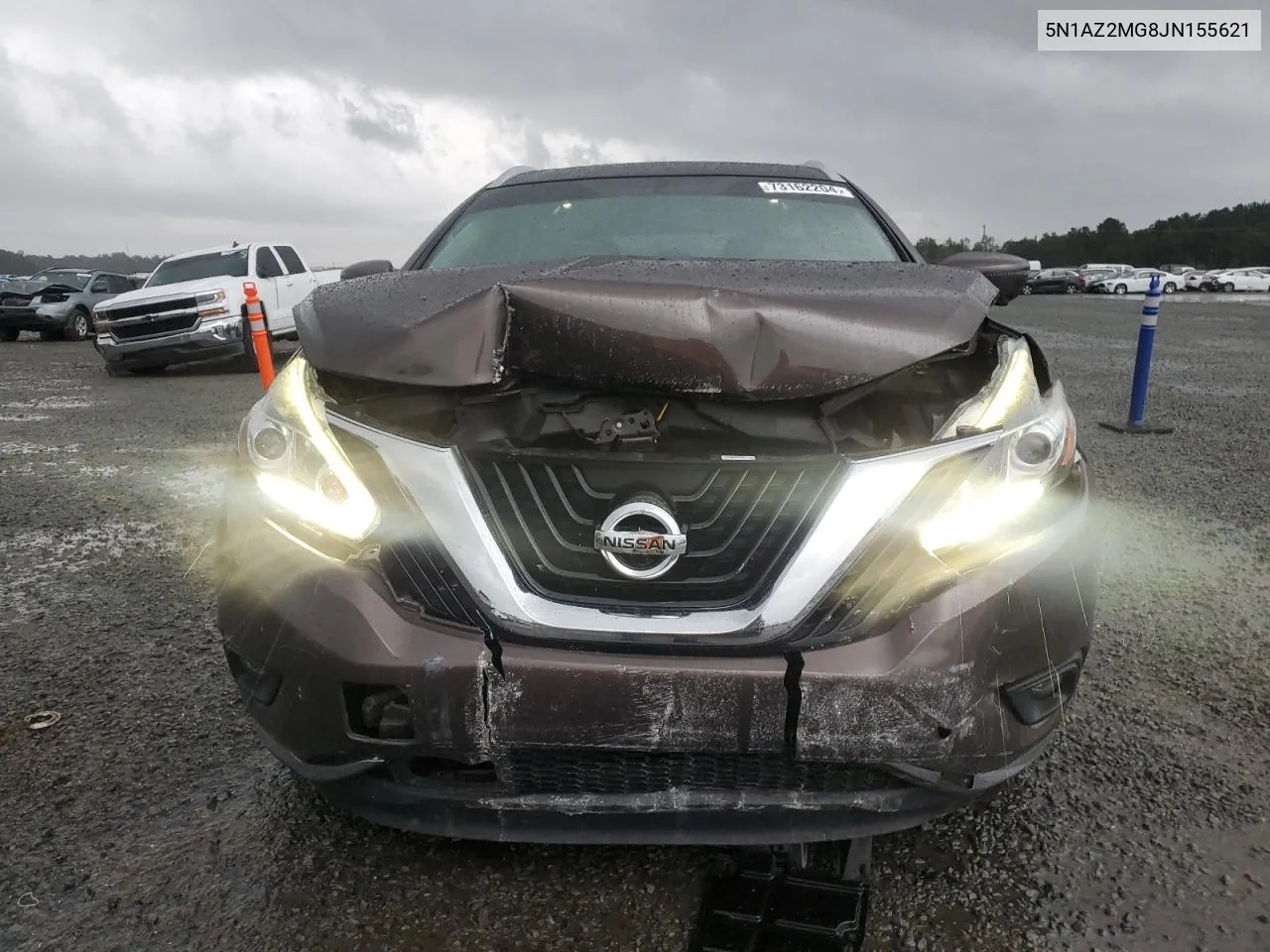 5N1AZ2MG8JN155621 2018 Nissan Murano S