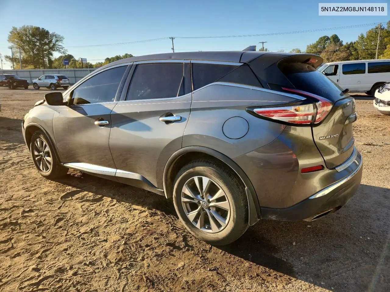 5N1AZ2MG8JN148118 2018 Nissan Murano S