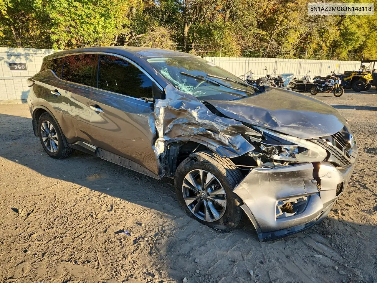 5N1AZ2MG8JN148118 2018 Nissan Murano S