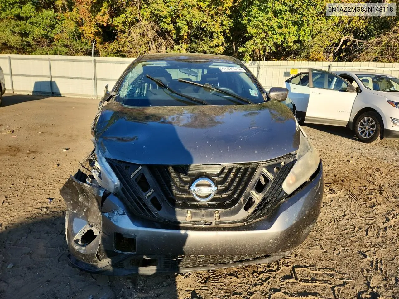 5N1AZ2MG8JN148118 2018 Nissan Murano S