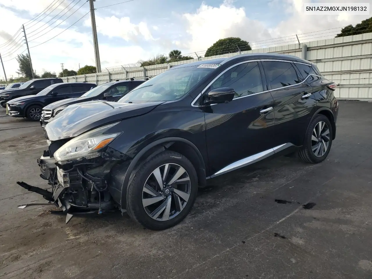 5N1AZ2MGXJN198132 2018 Nissan Murano S