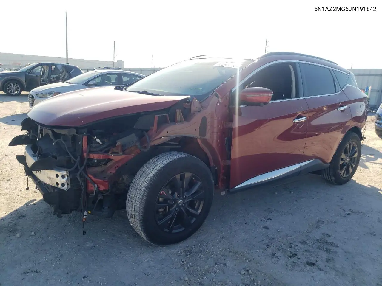 5N1AZ2MG6JN191842 2018 Nissan Murano S