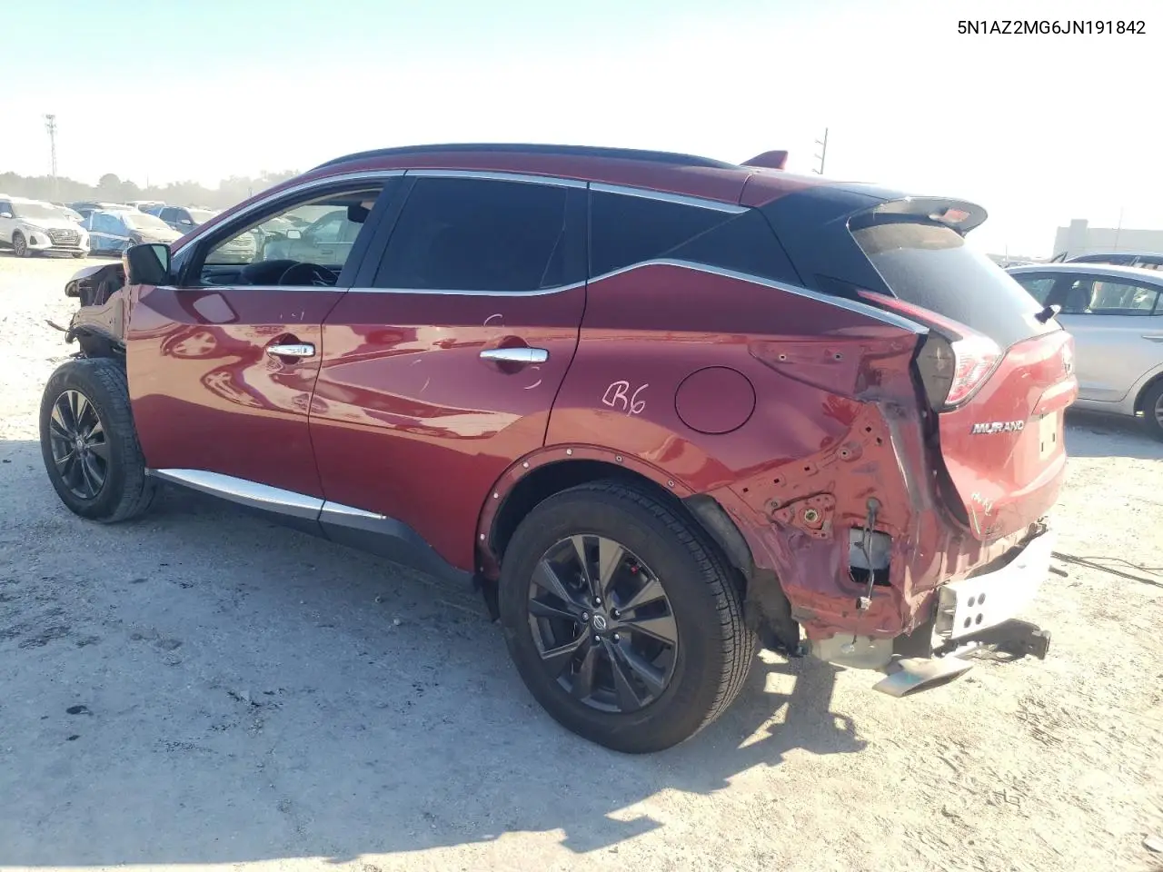 5N1AZ2MG6JN191842 2018 Nissan Murano S