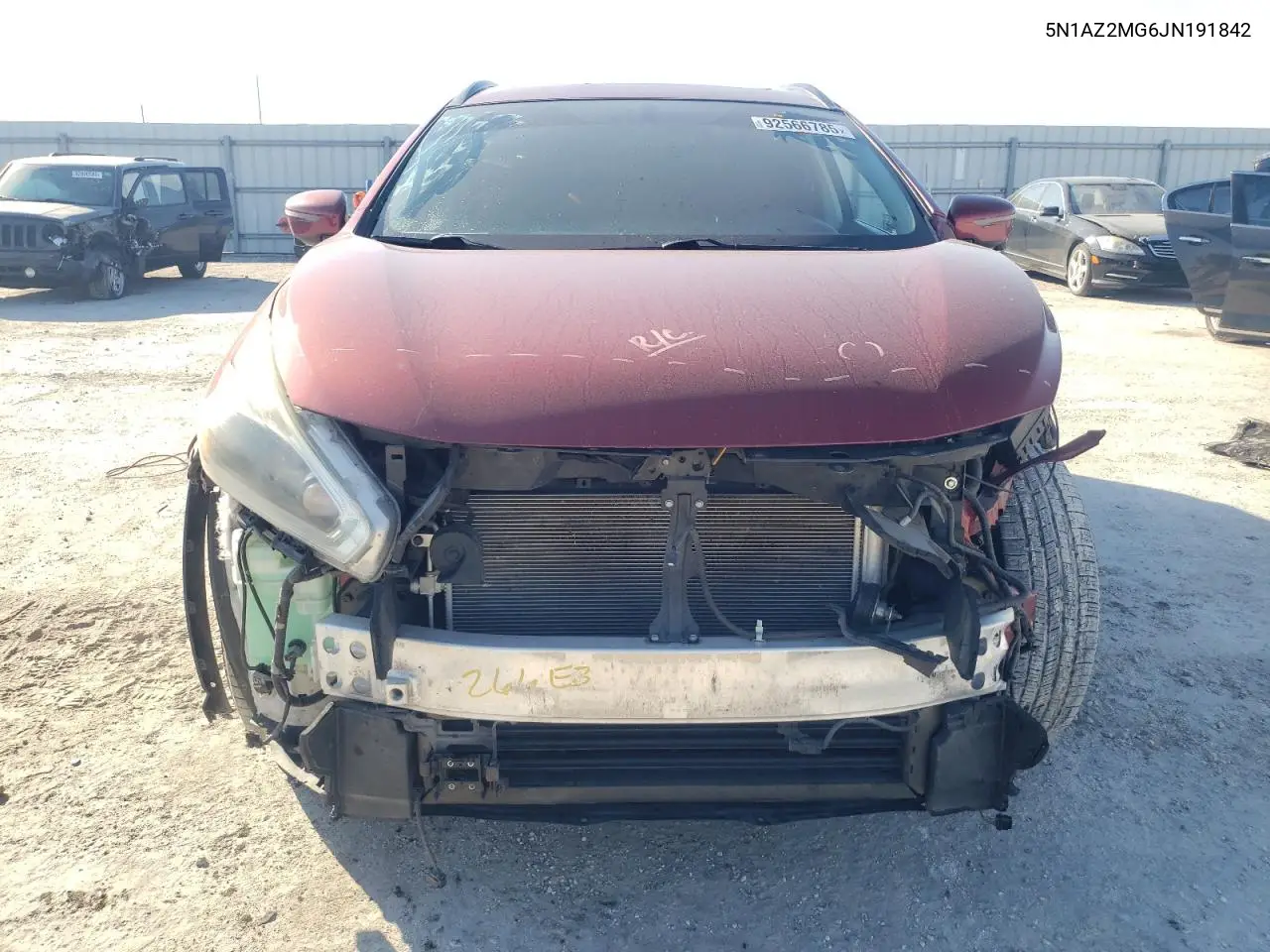 5N1AZ2MG6JN191842 2018 Nissan Murano S