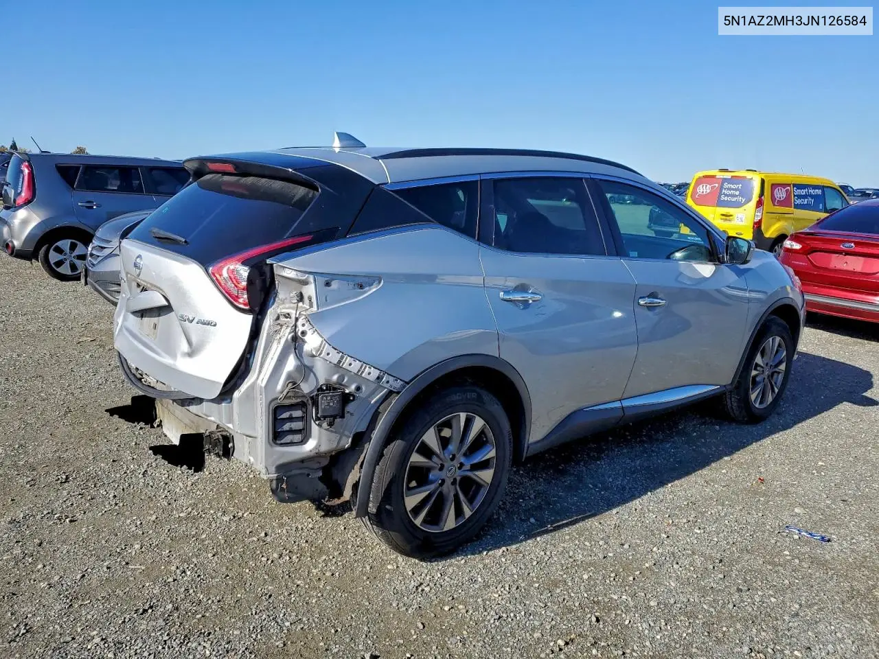 5N1AZ2MH3JN126584 2018 Nissan Murano S