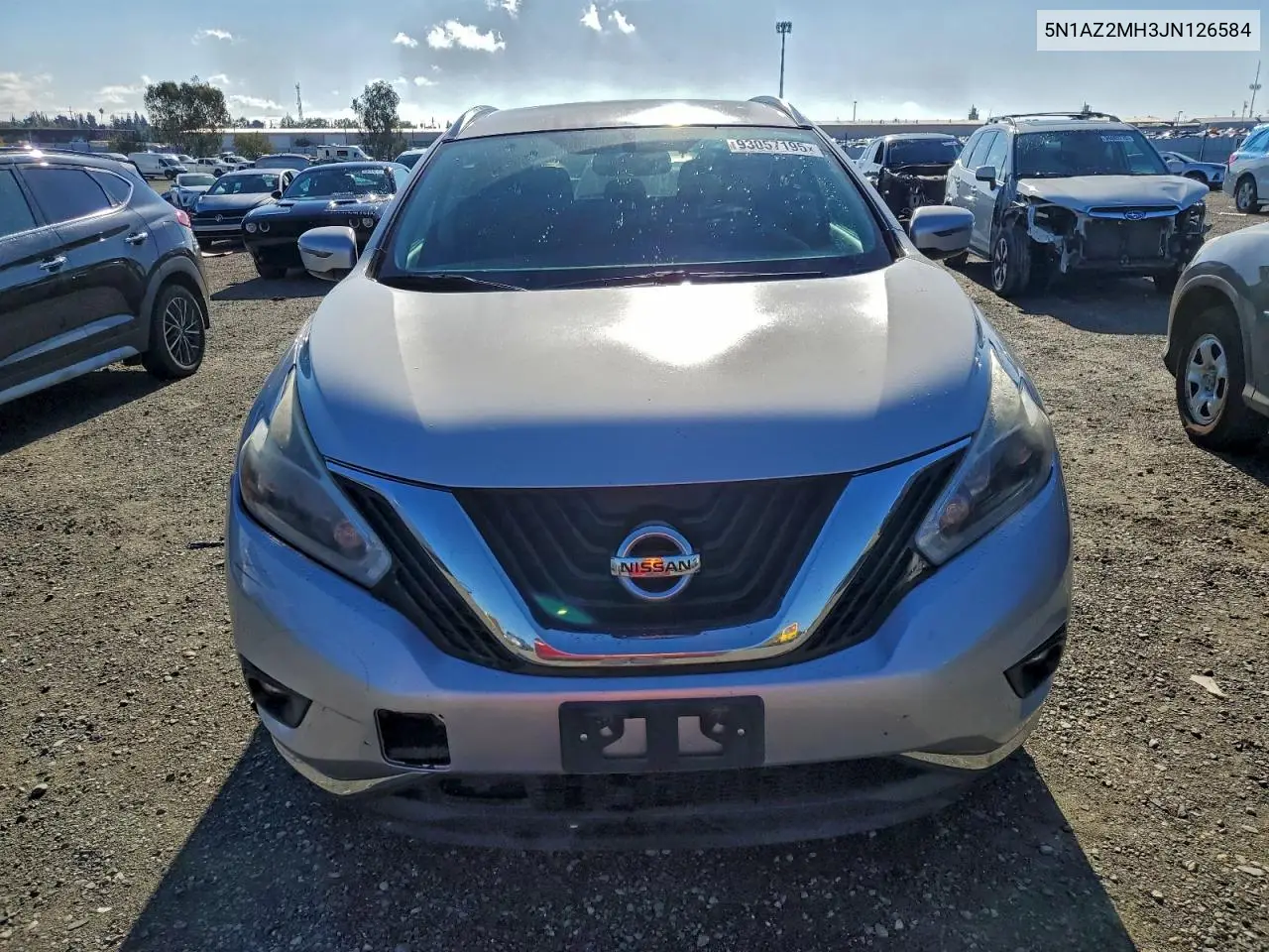 5N1AZ2MH3JN126584 2018 Nissan Murano S