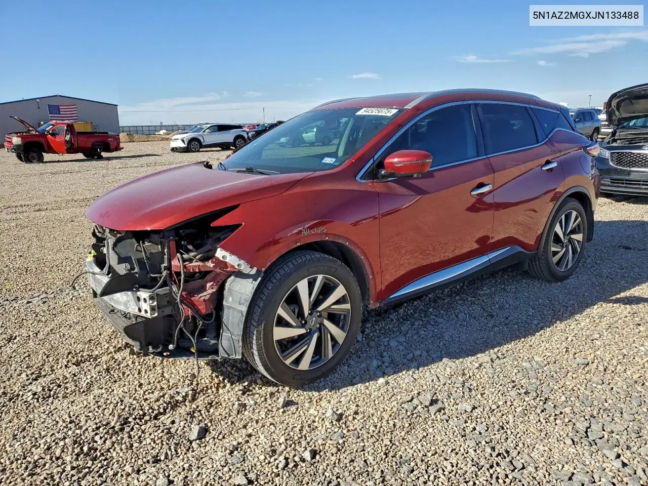 5N1AZ2MGXJN133488 2018 Nissan Murano S