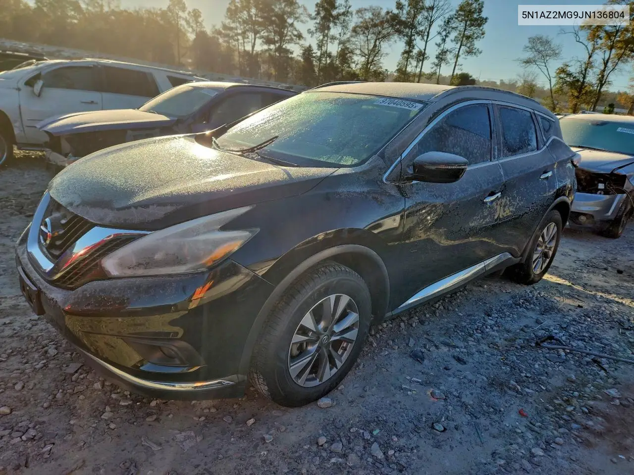 5N1AZ2MG9JN136804 2018 Nissan Murano S