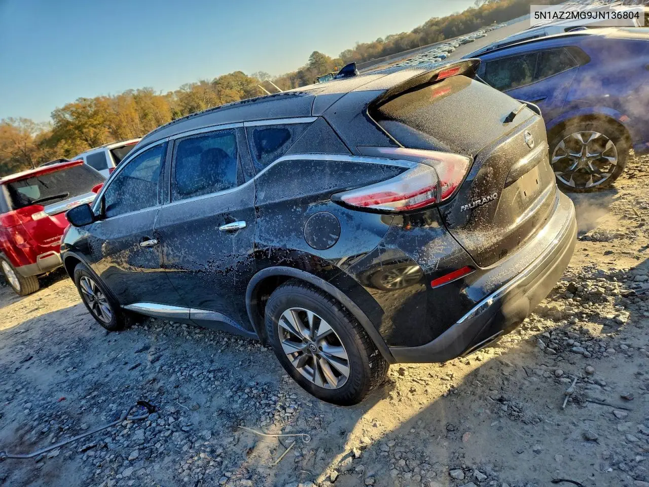 5N1AZ2MG9JN136804 2018 Nissan Murano S
